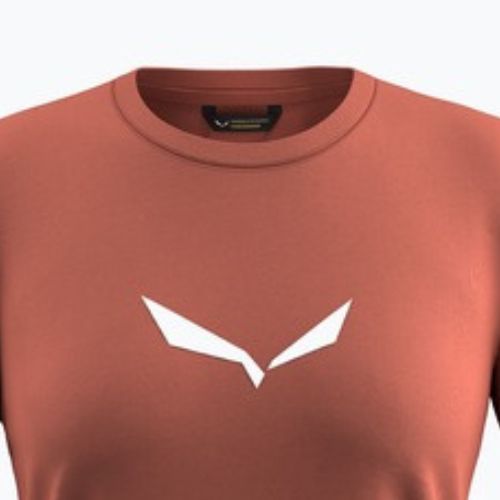 Női póló Salewa Solid Dry etruscan red