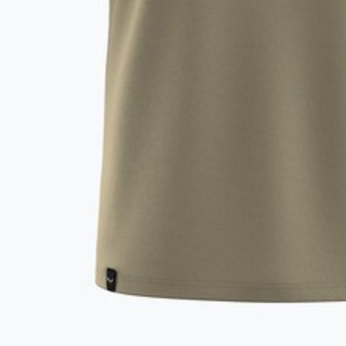 Férfi póló Salewa Solidlogo Dry quicksand