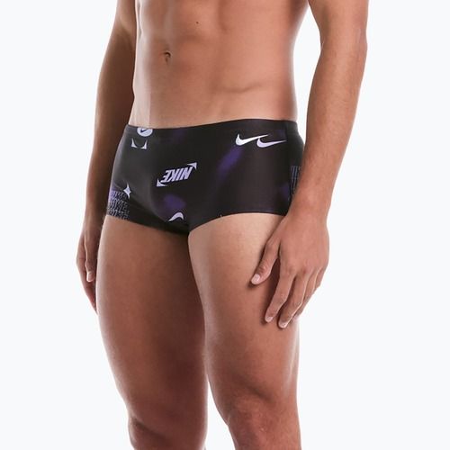 Férfi úszóslip Nike Hydrastrong Square Leg Brief purple