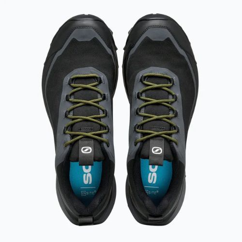 Férfi trekking cipők SCARPA Ribelle Cross 2 GTX black/olive