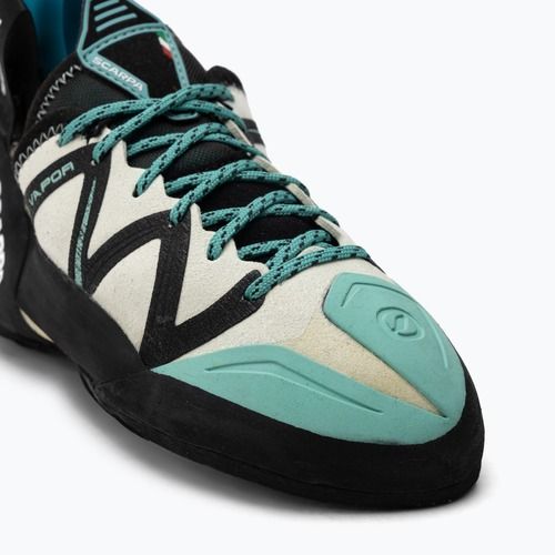 Női mászócipő SCARPA Vapor smoke/yellow