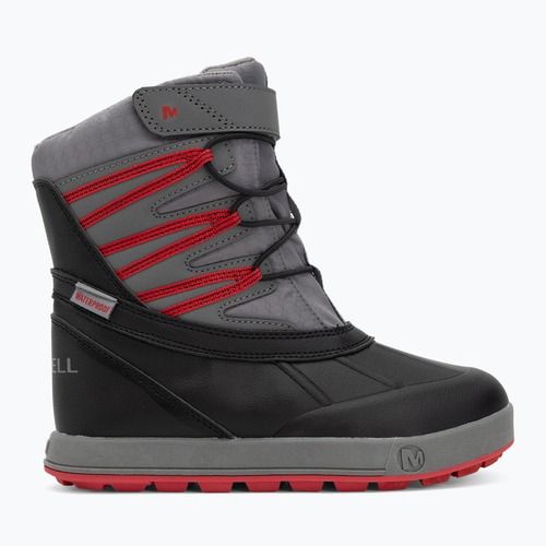 Gyerek hótaposó Merrell Snow Bank 5.0 WP black/red