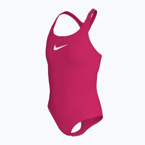 Gyerek egyrészes fürdőruha Nike Essential Racerback rush pink