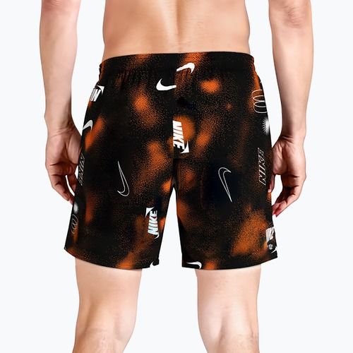 Férfi fürdőnadrág Nike Multi Print 7" Volley black