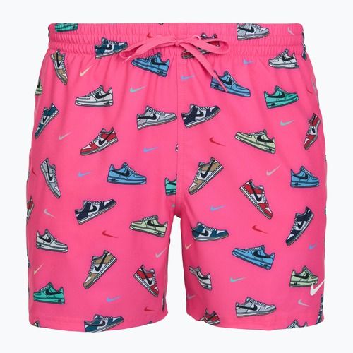 Férfi fürdőnadrág Nike Multi Print 5" Volley pinksicle