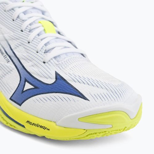 Röplabdacipő Mizuno Wave Lightning Elite white/lightning yellow/dazzling blue
