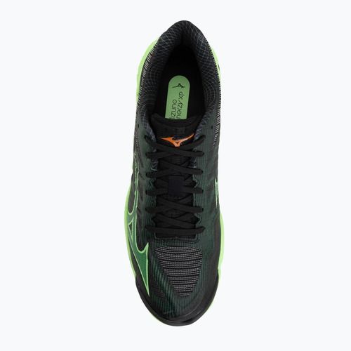 Röplabdacipő Mizuno Wave Lightning Elite black/glowing apple/mandarin orange