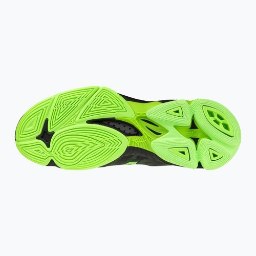 Röplabdacipő Mizuno Wave Lightning Pro black/gloving apple/mandarin orange
