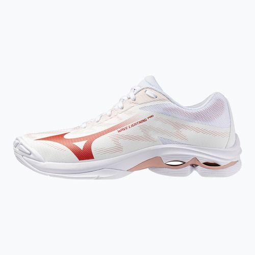 Női röplabdacipők Mizuno Wave Lightning Pro white/rose elegance/lava falls