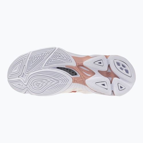 Női röplabdacipők Mizuno Wave Lightning Pro white/rose elegance/lava falls