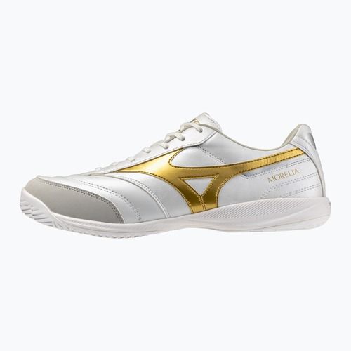 Teremcipő Mizuno Morelia Sala Pro IN white/football gold/galaxy silver