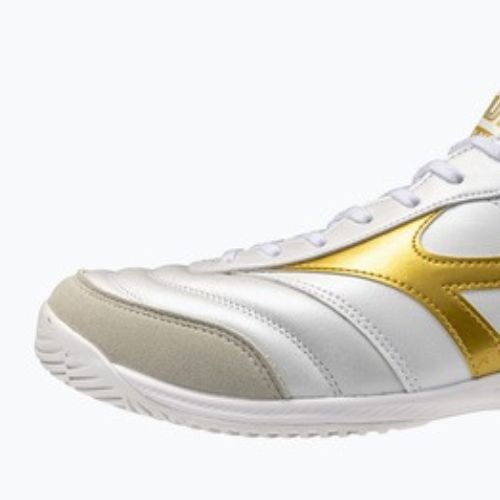 Focicipő Mizuno Morelia Sala Elite IN white/football gold/galaxy silver