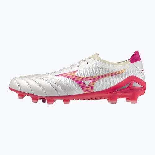 Focicipők Mizuno Morelia Neo IV Beta Elite FG white/pink tetra/fuchsia purple