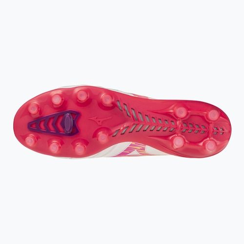 Focicipők Mizuno Morelia Neo IV Beta Elite FG white/pink tetra/fuchsia purple