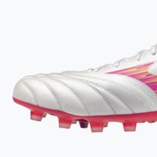 Focicipők Mizuno Morelia Neo IV Beta Elite FG white/pink tetra/fuchsia purple
