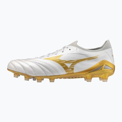 Focicipő Mizuno Morelia Neo IV Beta Elite FG white/mp gold/cool gray 3c