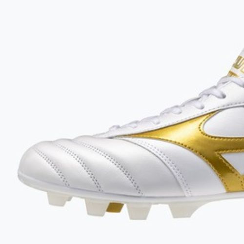 Focicipő Mizuno Morelia II Pro FG white/football gold/galaxy silver
