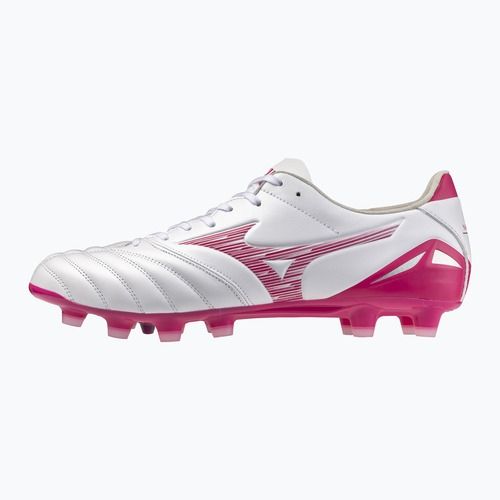 Focicipő Mizuno Morelia Neo IV Pro FG white/fuchsia purple/fuchsia purple