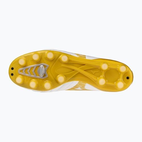 Futballcipő Mizuno Morelia Neo IV Pro FG white/mp gold/cool gray 3c