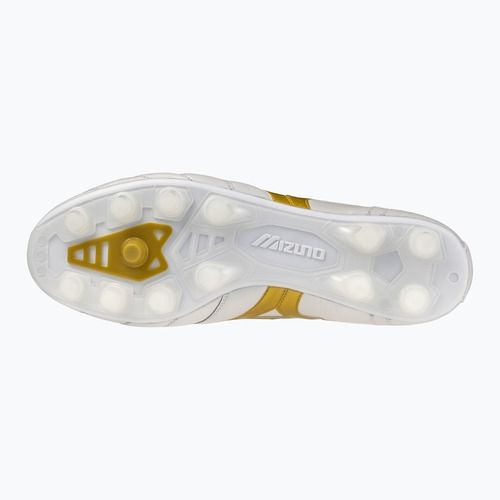 Focicipő Mizuno Morelia II Elite FG white/football gold/galaxy silver