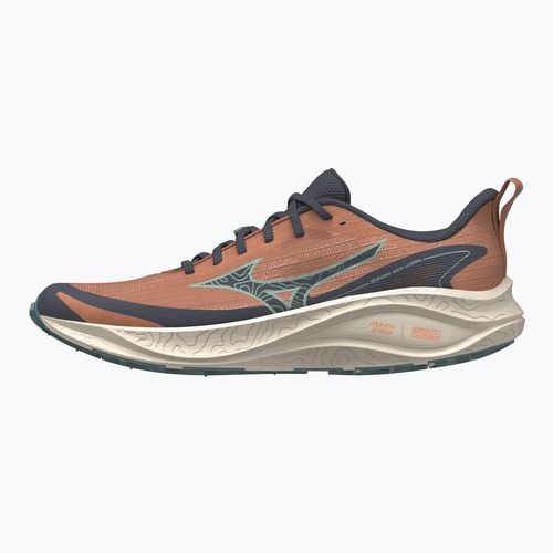 Férfi futócipő Mizuno Neo Lumina Sunburn/Goblin Green/Summer Sand