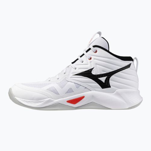 Röplabdacipő Mizuno Wave Momentum Pro Mid white/black/fiery red