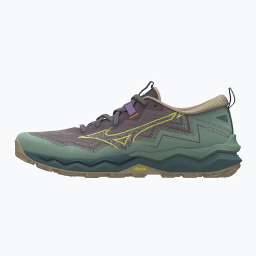 Női futócipő Mizuno Wave Daichi 9 granite green/fortune yellow