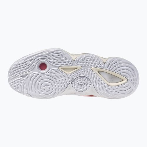 Női röplabdacipő  Mizuno Wave Momentum Elite Mid White/Rose Elegance/Lava Falls