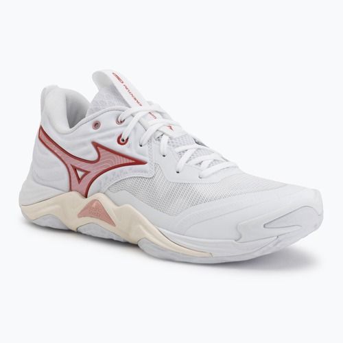 Női röplabdacipő Mizuno Wave Momentum Elite white/rose elegance/lava falls