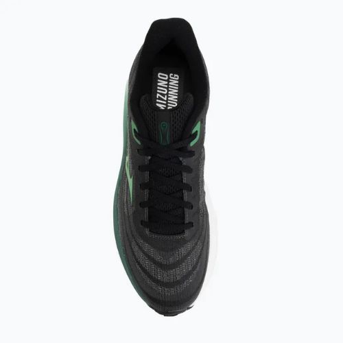 Férfi futócipő Mizuno Wave Sky 9 black/goblin green/alpine green