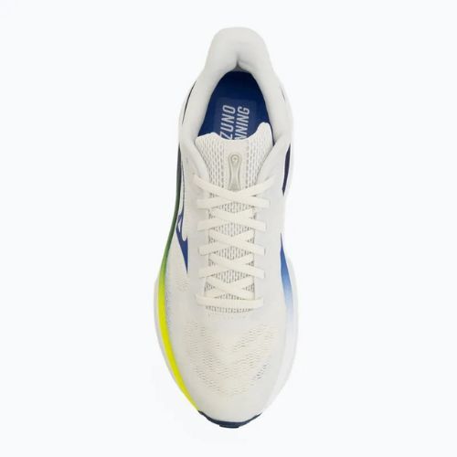 Férfi futócipők Mizuno Wave Sky 9 snow white/surf the web/lightning yellow