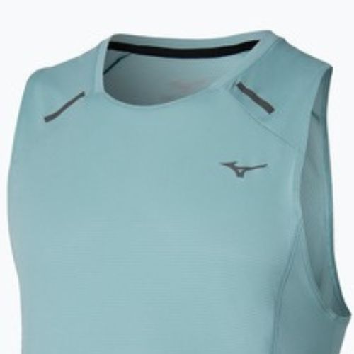 Férfi futó trikó Mizuno Active DryAeroFlow Tank Top aquifer