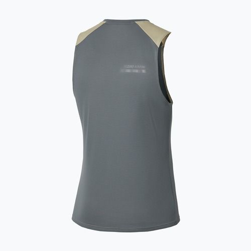 Férfi futópóló Mizuno Active DryAeroFlow Tank Top elm