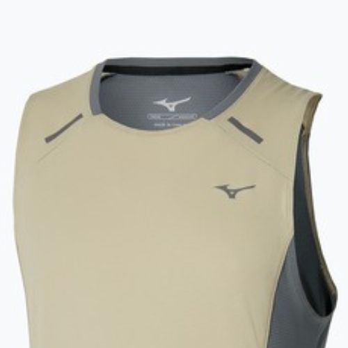 Férfi futópóló Mizuno Active DryAeroFlow Tank Top elm