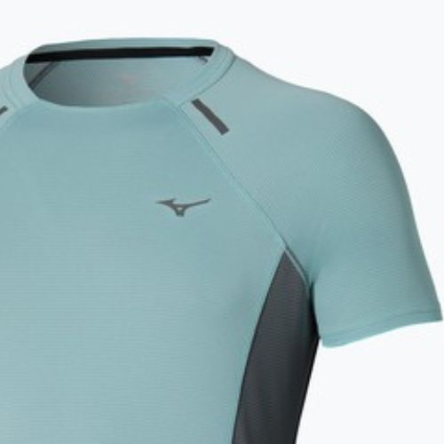 Férfi futópóló Mizuno Active DryAeroFlow Tee aquifer