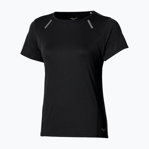 Női futópóló Mizuno Active DryAeroFlow Tee black