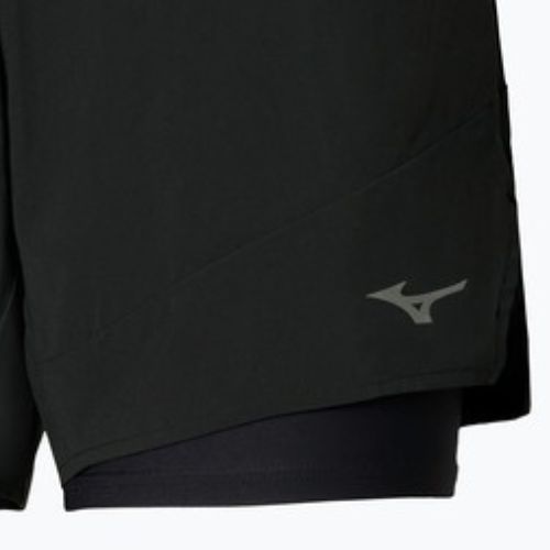 Női futóshort Mizuno Active 2in1 4.5 black