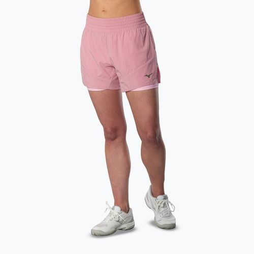 Női futó rövidnadrág Mizuno Active 2in1 4.5 rose elegance