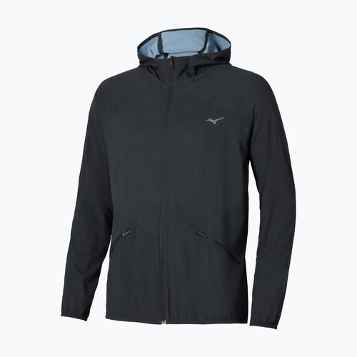 Férfi futódzseki Mizuno Active Alpha Hooded black