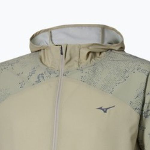 Férfi futódzseki Mizuno Active Alpha Hooded elm