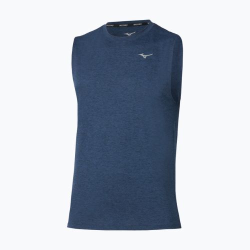 Férfi futópóló Mizuno Impulse Core Sleeveless estate blue