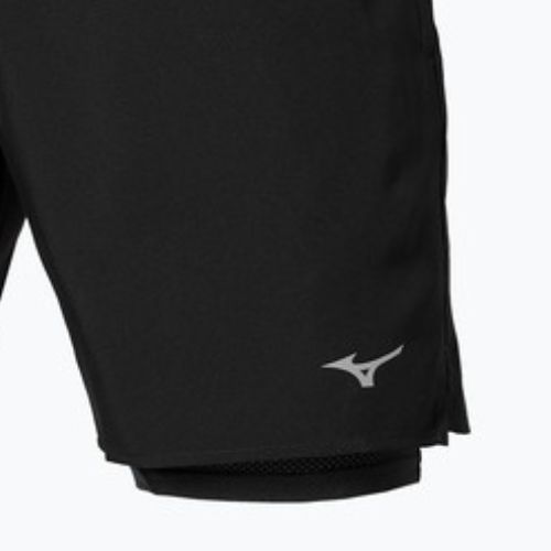 Férfi futónadrág Mizuno Core 5.5 Inches 2in1 black