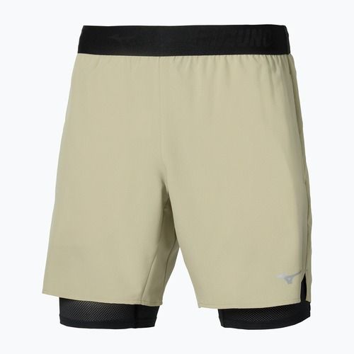 Férfi futónadrág Mizuno Core 7.5 Inches 2in1 elm