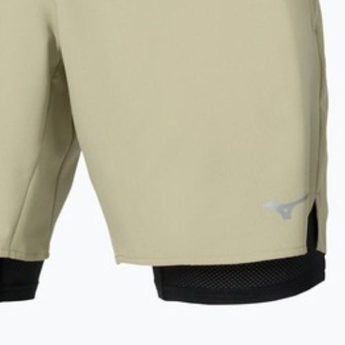 Férfi futónadrág Mizuno Core 7.5 Inches 2in1 elm