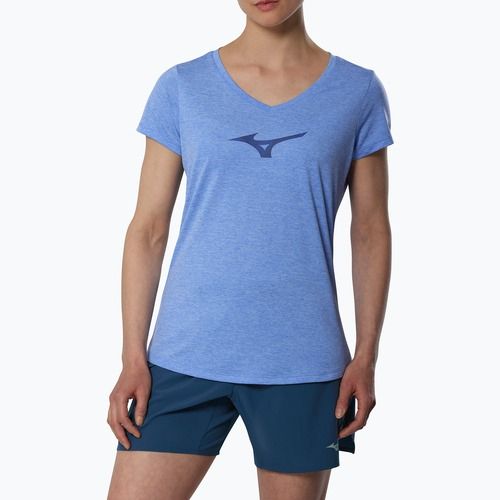 Női futópóló Mizuno Core Runbird Tee ultramarine