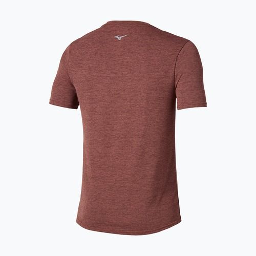 Férfi futópóló Mizuno Core Runbird Tee copper brown