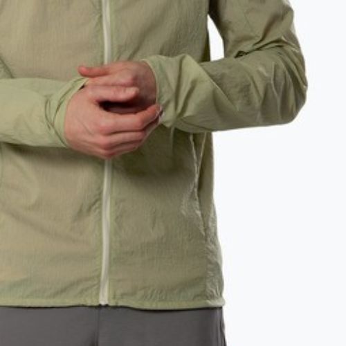 Férfi futódzseki Mizuno Tech Light Hooded elm