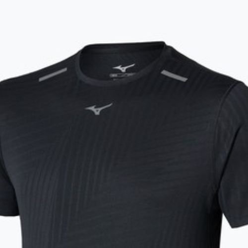 Férfi futópóló Mizuno Tech Light Tee black