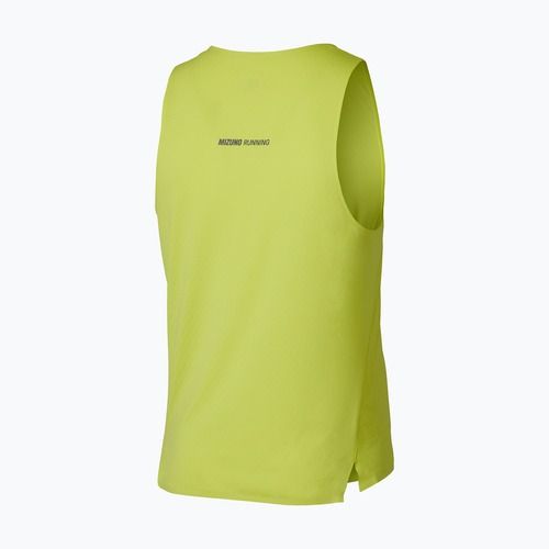 Férfi futópóló Mizuno Tech Light Tank lightning yellow