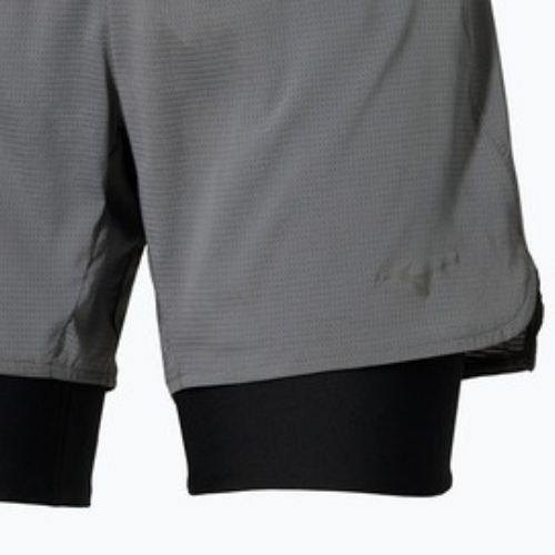 Női futóshort Mizuno Trail Multipocket 2in1 lava smoke